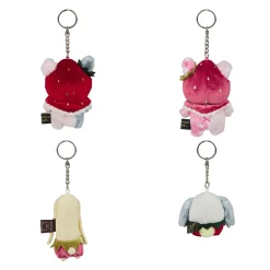 BLIND BOX Sentimental Circus Strawberry Series Keychain Plush - 1pc