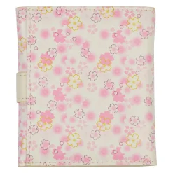Korilakkuma Sakura Cherry Blossom Pu Leather Tri-Fold Wallet Pouch