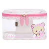 Korilakkuma Sakura Clear Cosmetics Pouch Bag