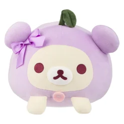 Korilakkuma San-X Original Cherry Series Mochi Cushion - Purple