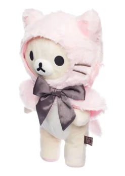 Korilakkuma San-X Original Dressed in a Pink Hooded Cat Capelet