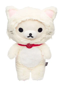 Korilakkuma San-X Original In A White Fluffy Cat Costume