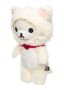 Korilakkuma San-X Original In A White Fluffy Cat Costume