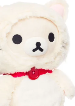 Korilakkuma San-X Original In A White Fluffy Cat Costume