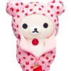 Korilakkuma San-X Original Strawberry Pattern Pink Sleeping Bag Plush