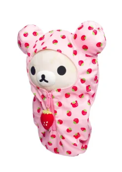 Korilakkuma San-X Original Strawberry Pattern Pink Sleeping Bag Plush