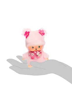 Monchhichi Classic Bebichhichi Sakura Cherry Blossom