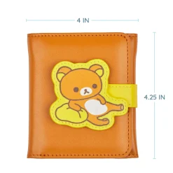 Rilakkuma Pu Leather Tri-fold Wallet Pouch