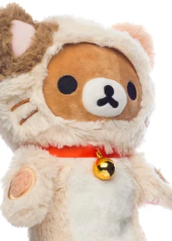 Rilakkuma San-X Original In A Fluffy Huggable Cat Costume