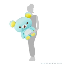 Rilakkuma San-X Original Long Pile Sherbet Series JUMBO Plush - Blue