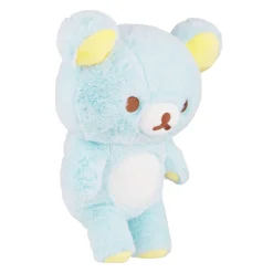 Rilakkuma San-X Original Long Pile Sherbet Series Plush - Blue