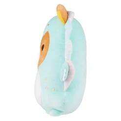 Rilakkuma San-X Original Plays with Dino Flat Mochi Series Plush - Pastel Green