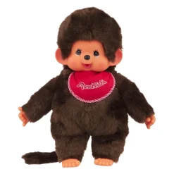 Sekiguchi Monchhichi Classic Boy RED Plush Doll - 17 Inch