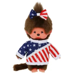 Sekiguchi Monchhichi Girl with US Olympic Jersey Plush Doll