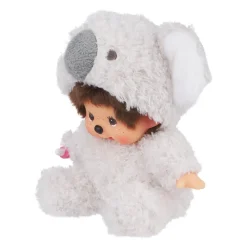 Sekiguchi Monchhichi Sitting Fluffy Koala Doll Plush