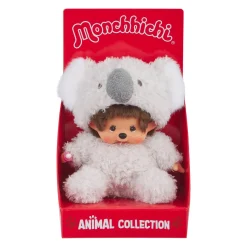 Sekiguchi Monchhichi Sitting Fluffy Koala Doll Plush