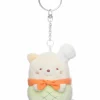 Sumikkogurashi San-X Original Neko Melon Bread Baker Keychain